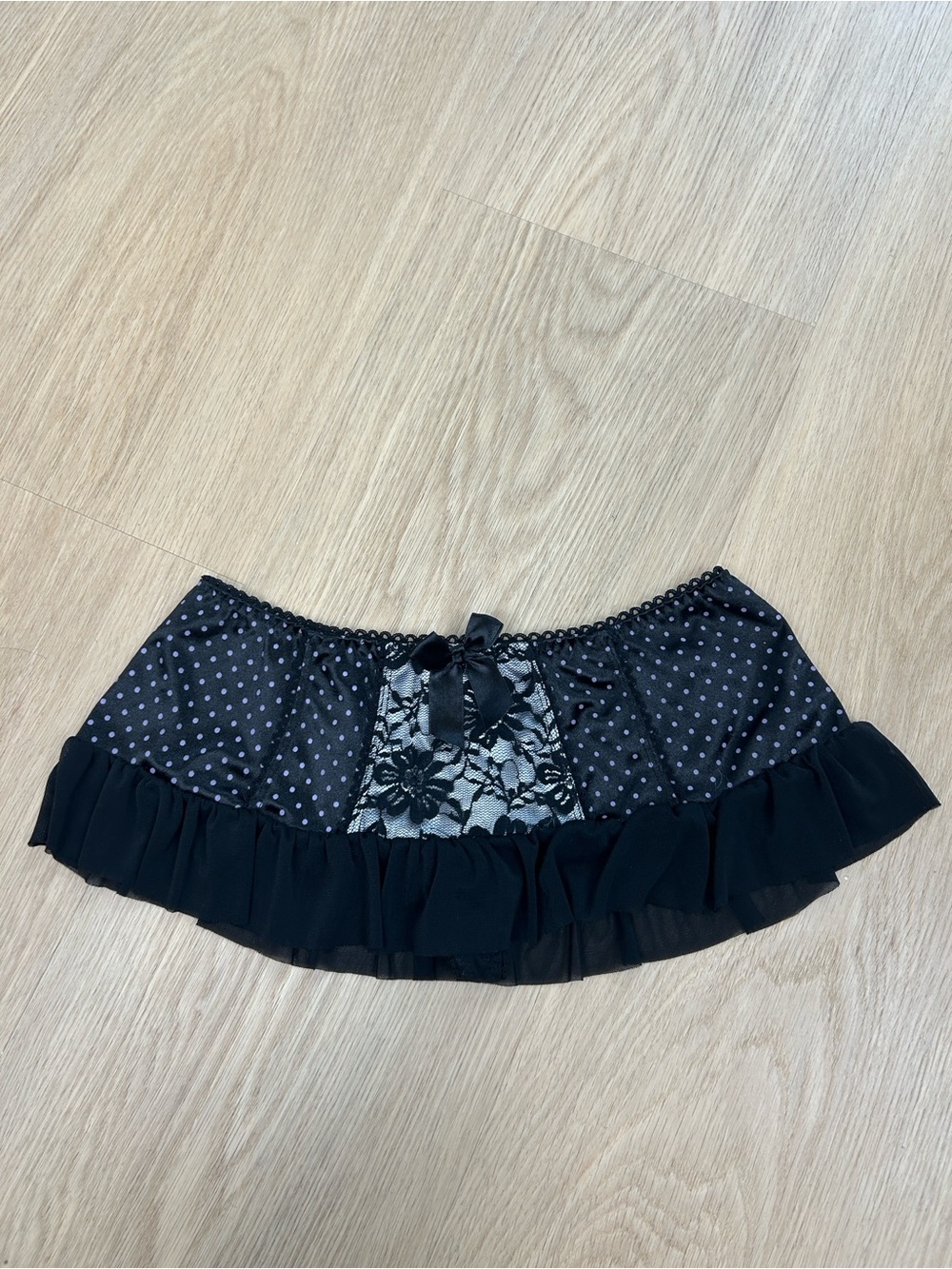 Dollhouse Skirted Thong Panty S